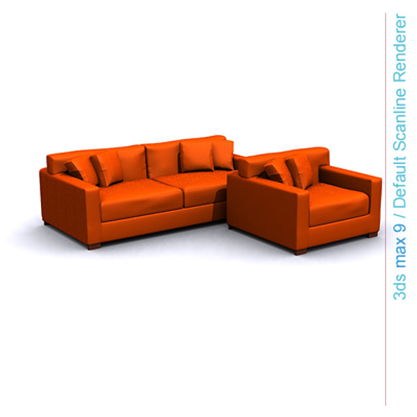 3dsmax modern architectural set - set 01 by lajhar
