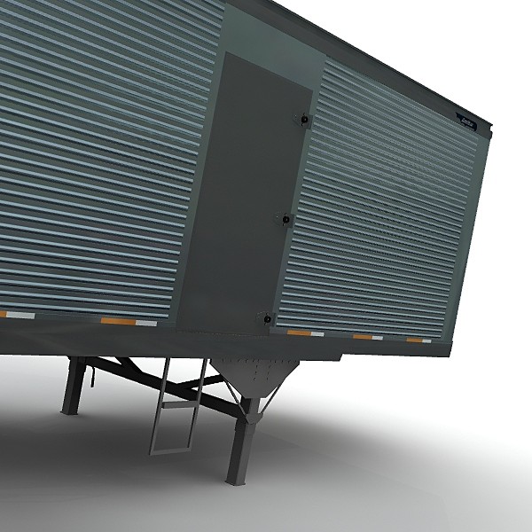 lwo trailer great dane van - Great Dane Clasic freight 38 ft van by bansheewoj
