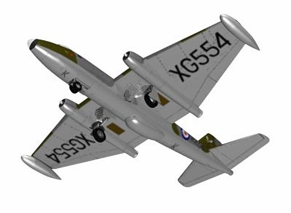 3d model english electric canberra b - English Electric Canberra B(I)6 by pbratt