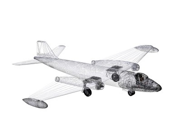3d model english electric canberra b - English Electric Canberra B(I)6 by pbratt