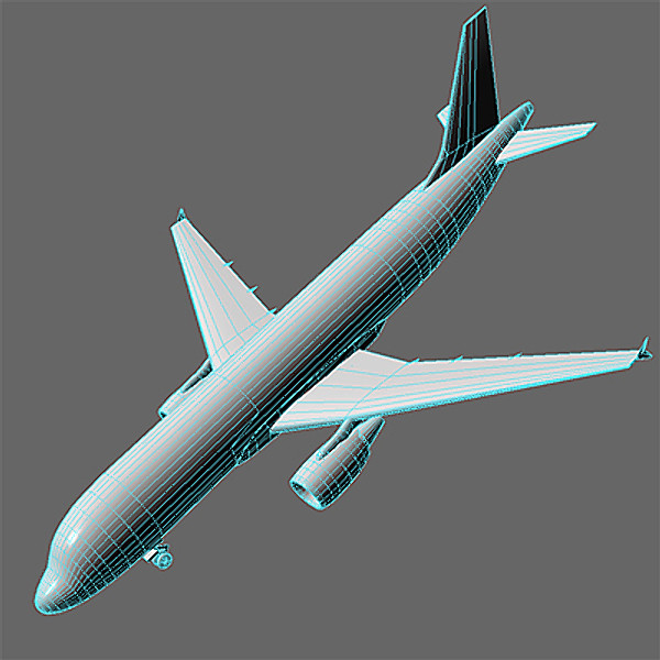 airbus a320 europe airlines 3d model - Airbus A320 Collection. Eight Europe Airlines 1 by ArqArt3D