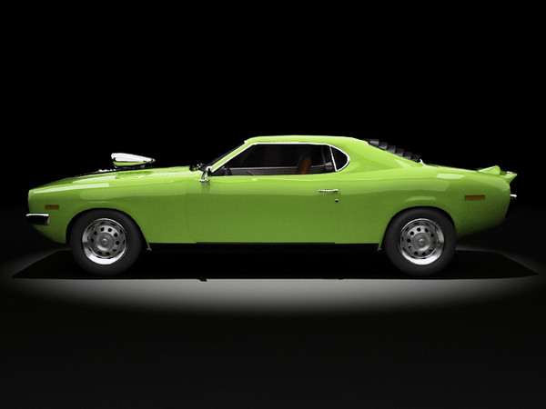 3d plymouth road runner - Plymouth Road Runner by fabelar