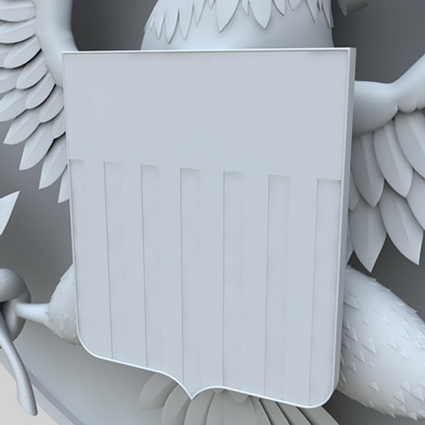 coat arms united states 3d obj - State Seal of United States... by Igor Yakovlev