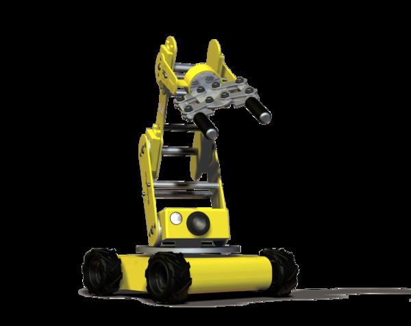 roboarm character poser 3d model - RoboArm Character by Almalm