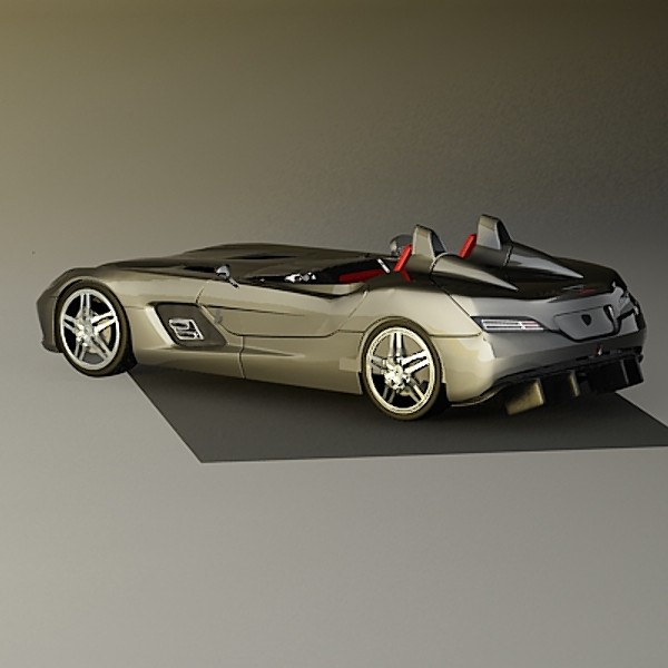 maya stirling moss slr mclaren - Slr Mclaren Stirling Moss... by 3d_addict