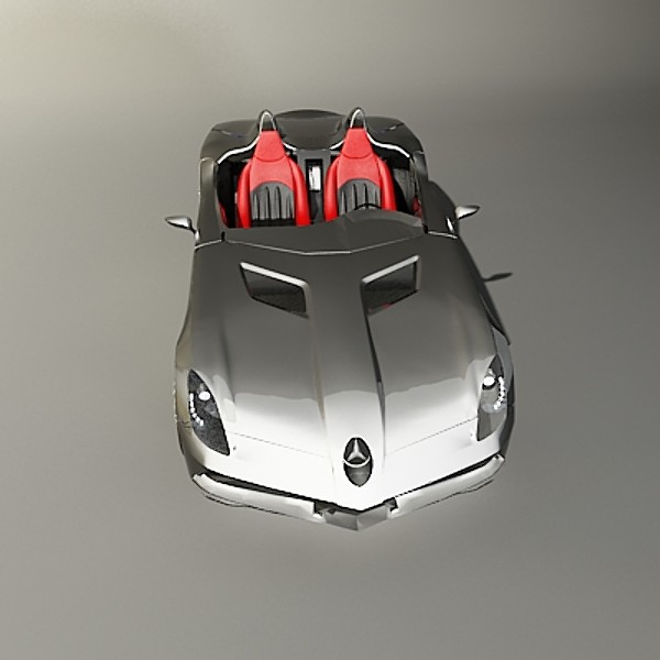 maya stirling moss slr mclaren - Slr Mclaren Stirling Moss... by 3d_addict