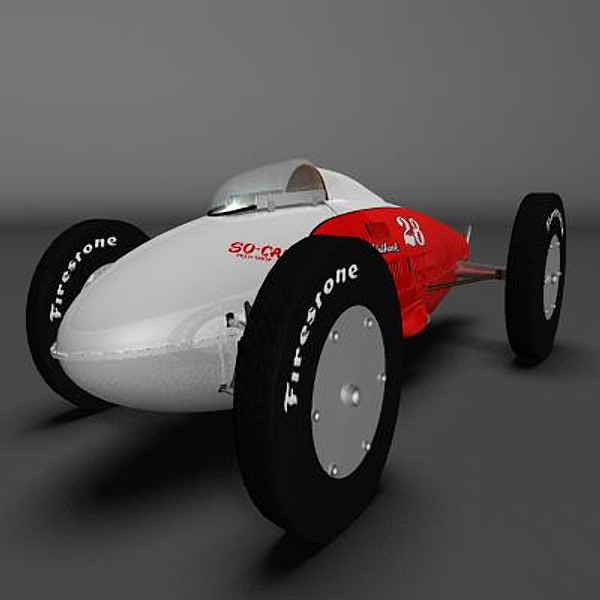 so-cal lakester 3d model - So-Cal Lakester by My3DGuy