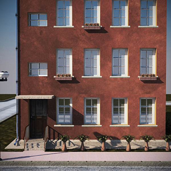 3d model of house building - House 2 by Stubborn3D