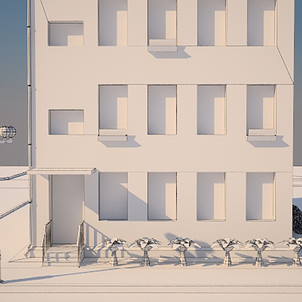 3d model of house building - House 2 by Stubborn3D