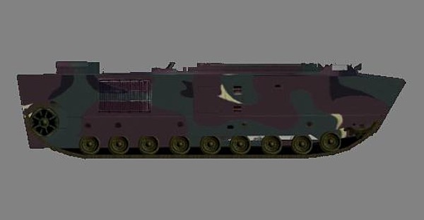 3d model military vehicles - LVTP-5 AMPHIBIOUS ASSAULT VEHICLE  Mod 1C -  by Xacta  3D models by Xacta