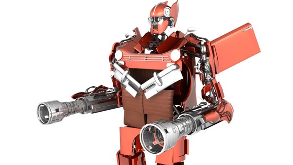 3d animation triumph herald transformer model - Transformer Autobot Triumph Herald by robman88