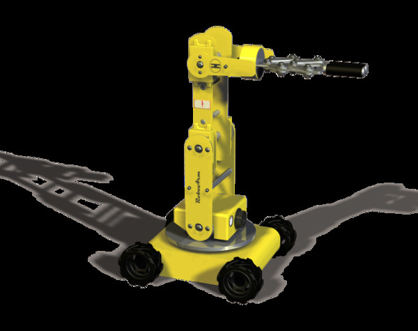 roboarm character poser 3d model - RoboArm Character by Almalm