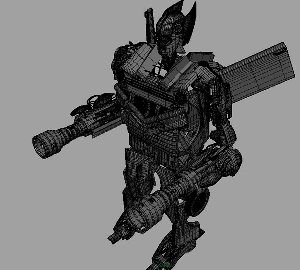 3d animation triumph herald transformer model - Transformer Autobot Triumph Herald by robman88