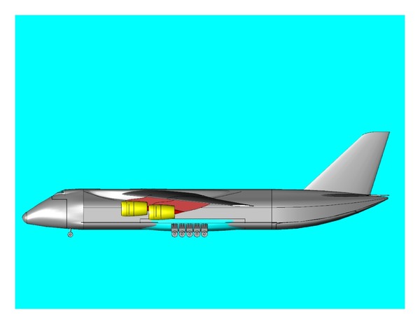 3d antonov an-124 cargo aircraft - AN-124.dwg or .dxf (zip) by RodgerSaintJohn