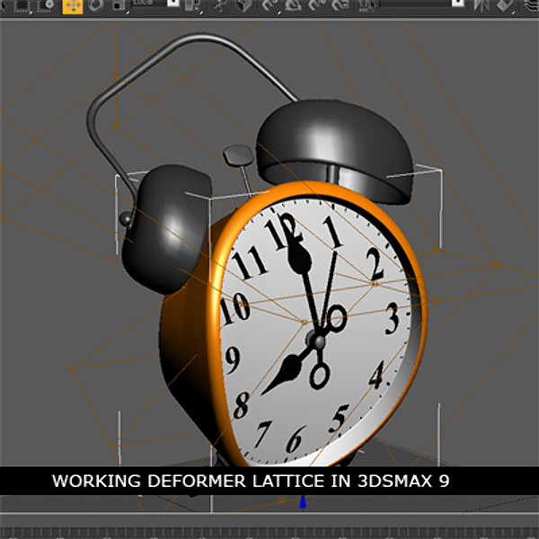 3d retro alarm clock alarmclock model - Alarmclock by PolyMaroon