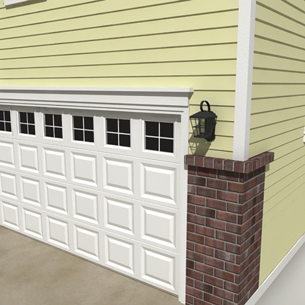 house 25 3d model - house_25 by monkeyodoom