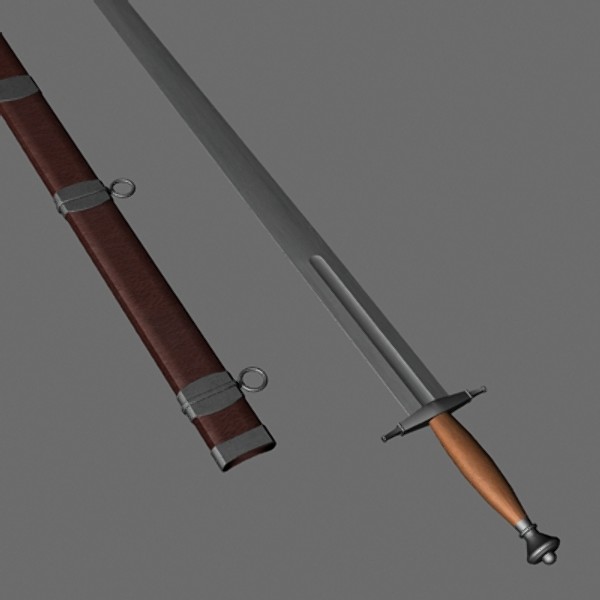 3d calendar sword - Calendar Sword -Executioner sword by mostlysquare
