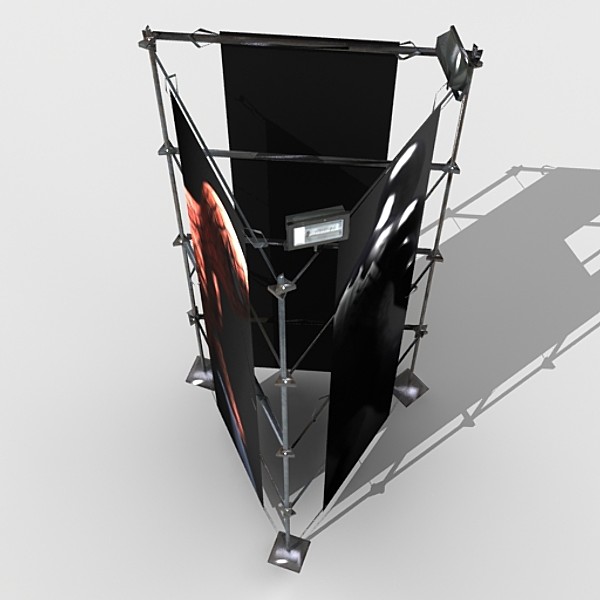 3d model billboard - Billboard  03 by fabelar