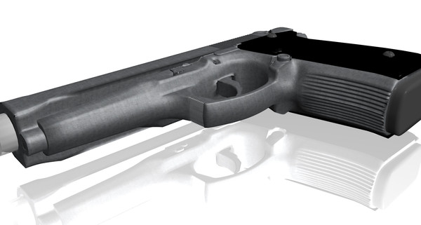 m9 beretta pistol obj free - Berettas by daedra066