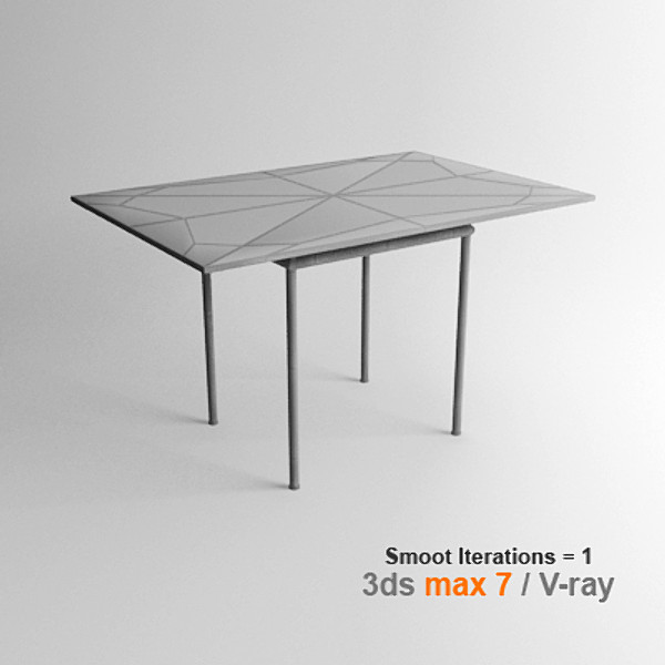 3d le corbusier tables - lc12 by lajhar