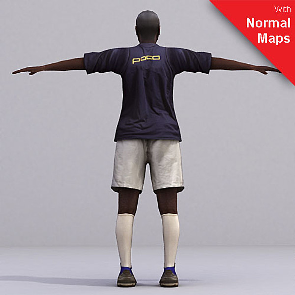 3dsmax axyz 2 rigged characters - CMan0025-FBX by axyzdesign