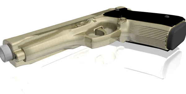 m9 beretta pistol obj free - Berettas by daedra066