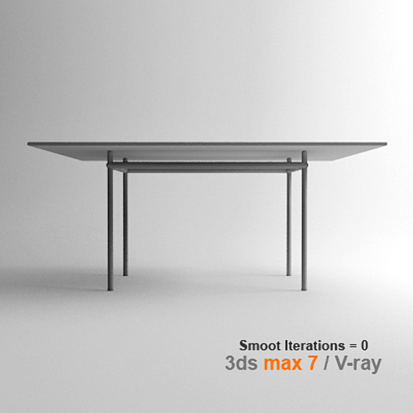 3d le corbusier tables - lc12 by lajhar