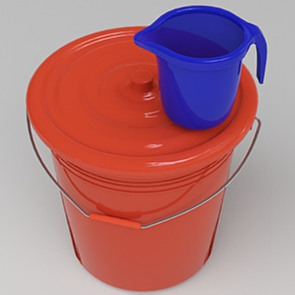 40 bucket obj - Bucket 40 Litters by sabah_au