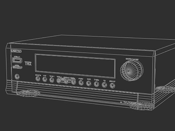 amplifier 03 3d 3ds - AMPLIFIER_03 by PolygonFly