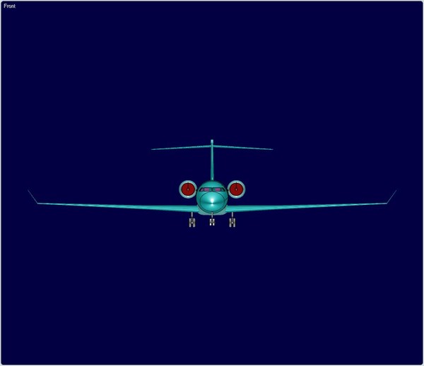 bombardier global 8000 dwg - Bombardier Global 8000 Assembly Model by RodgerSaintJohn
