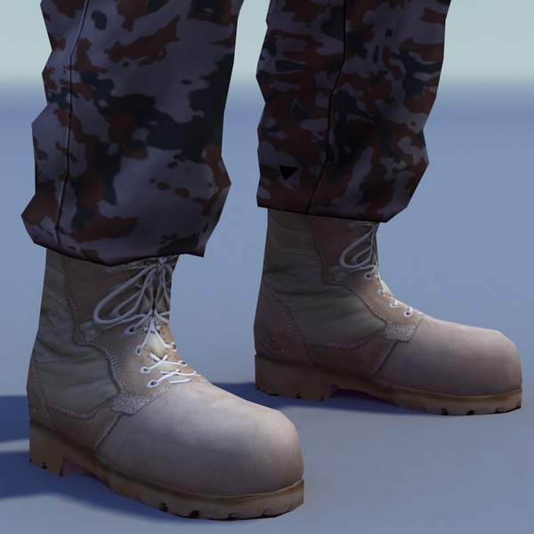 3d german desert infantry bundeswehr - Bundeswehr Infantry (Desert) Rigged by ES3DStudios