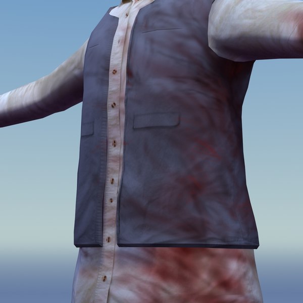 afghan civilian casualty 3d model - Afghan Male M Injured by ES3DStudios