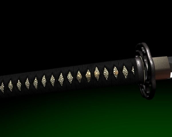 3d model samurai sword katana - Samurai Sword Katana by Svet69