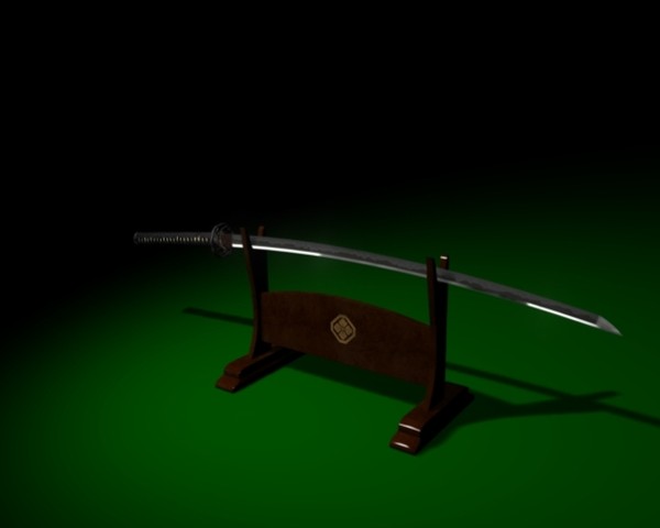 3d model samurai sword katana - Samurai Sword Katana by Svet69