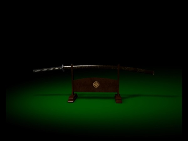 3d model samurai sword katana - Samurai Sword Katana by Svet69