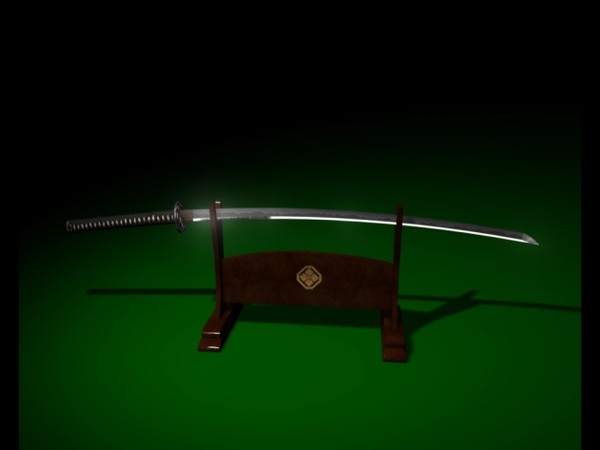 3d model samurai sword katana - Samurai Sword Katana by Svet69