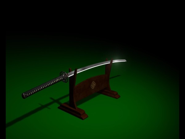 3d model samurai sword katana - Samurai Sword Katana by Svet69