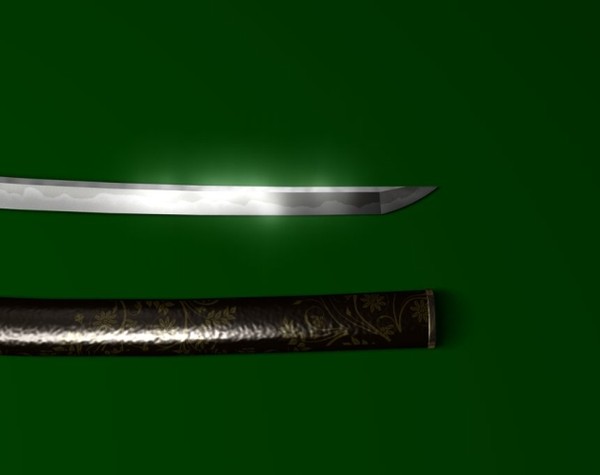 3d model samurai sword katana - Samurai Sword Katana by Svet69
