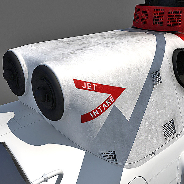 3d sikorsky sh-3 sea king - Sikorsky SH-3 Sea King by Gandoza