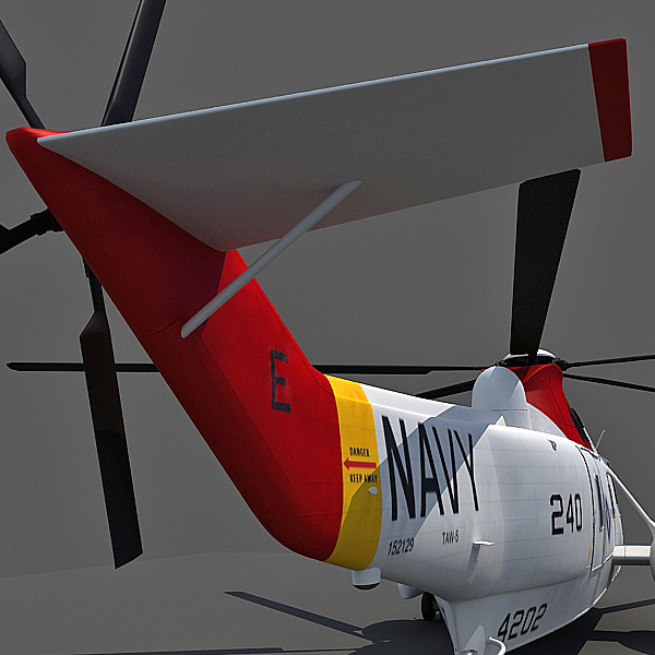 3d sikorsky sh-3 sea king - Sikorsky SH-3 Sea King by Gandoza