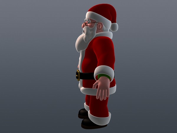 3d santa claus model - Santa Claus by Kostas Yiatilis Macfarlane