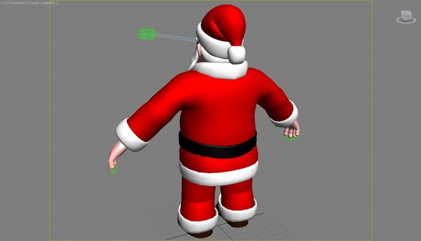 3d santa claus model - Santa Claus by Kostas Yiatilis Macfarlane