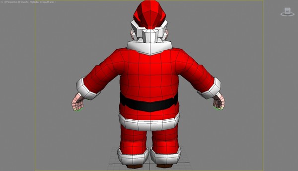 3d santa claus model - Santa Claus by Kostas Yiatilis Macfarlane