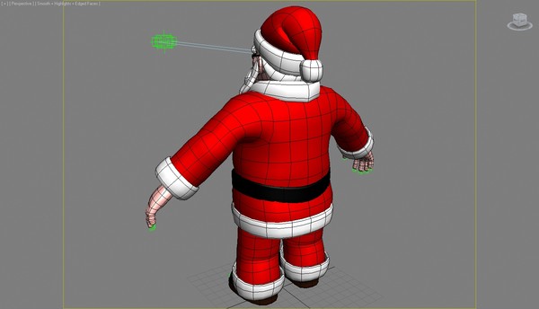 3d santa claus model - Santa Claus by Kostas Yiatilis Macfarlane
