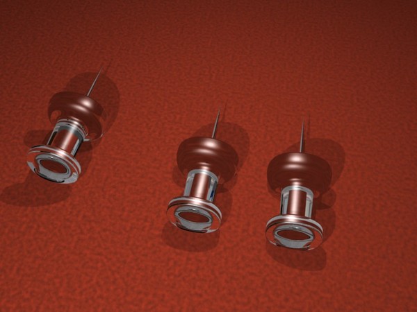 thumbtack thumb tack 3ds - Thumbtack... by EzGraphs