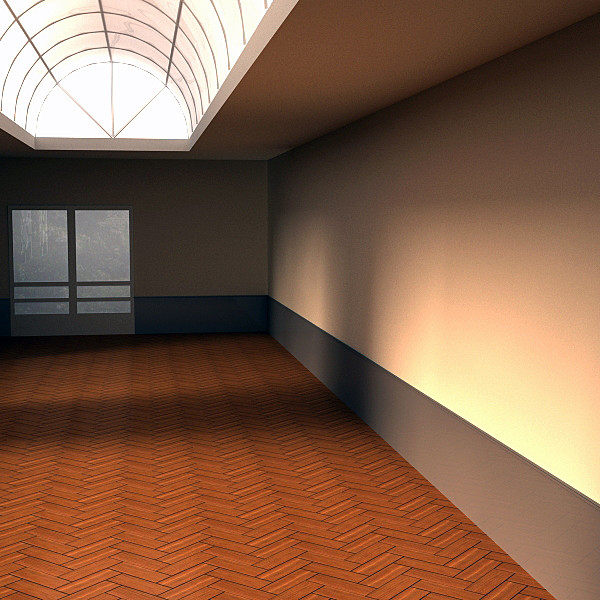 hall room design 3d model - Hall Room by scripter