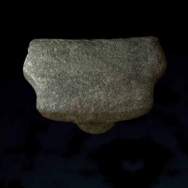 3dsmax stone pedestal angel - Pedestal Angel by 3D_Monger
