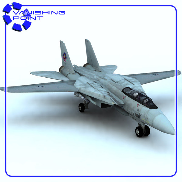 f-14 tomcat fighter f 14 3d model - F 14 Tomcat by JHoagland