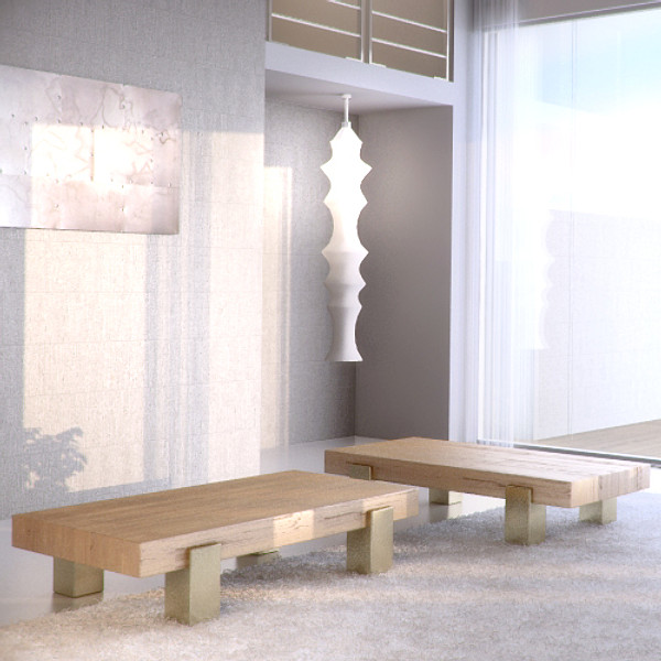 baster table natuzzi 3d 3ds - Natuzzi Baster by RTEwork