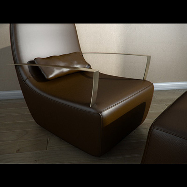 poltrone neo armchair ligne roset 3d model - Ligne Roset Poltrone Neo by RTEwork
